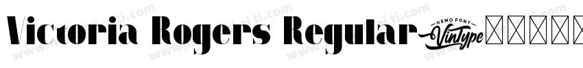 Victoria Rogers Regular字体转换